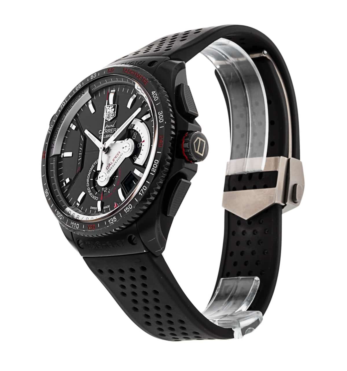 Pre Owned Tag Heuer Grand Carrera CAV5185.FT6020 Watch